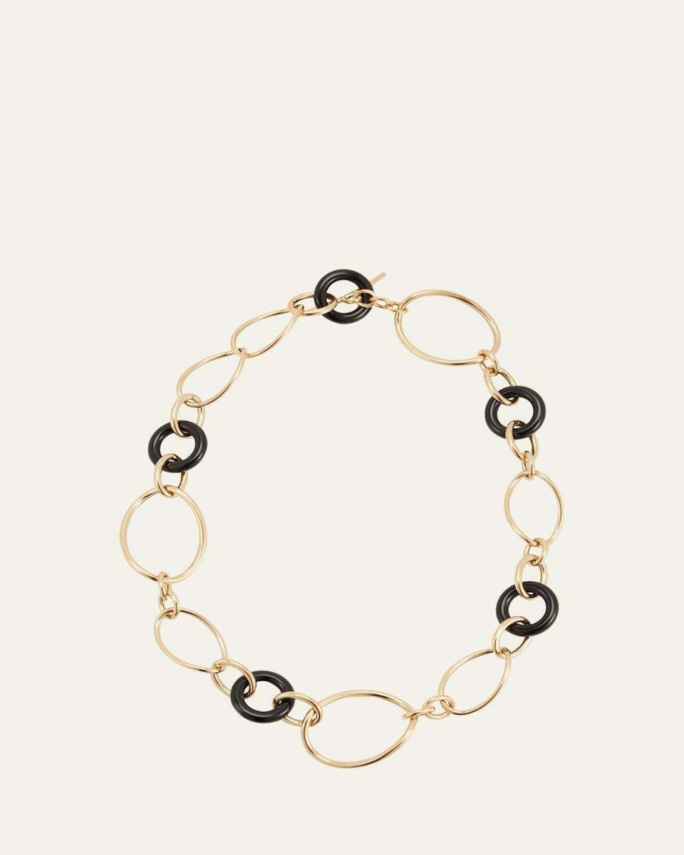 18K Yellow Gold Small Stella Necklace